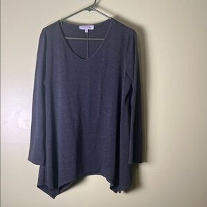 YUMMY suits Tiana Worthington Charcoal Long Sleeve Top
